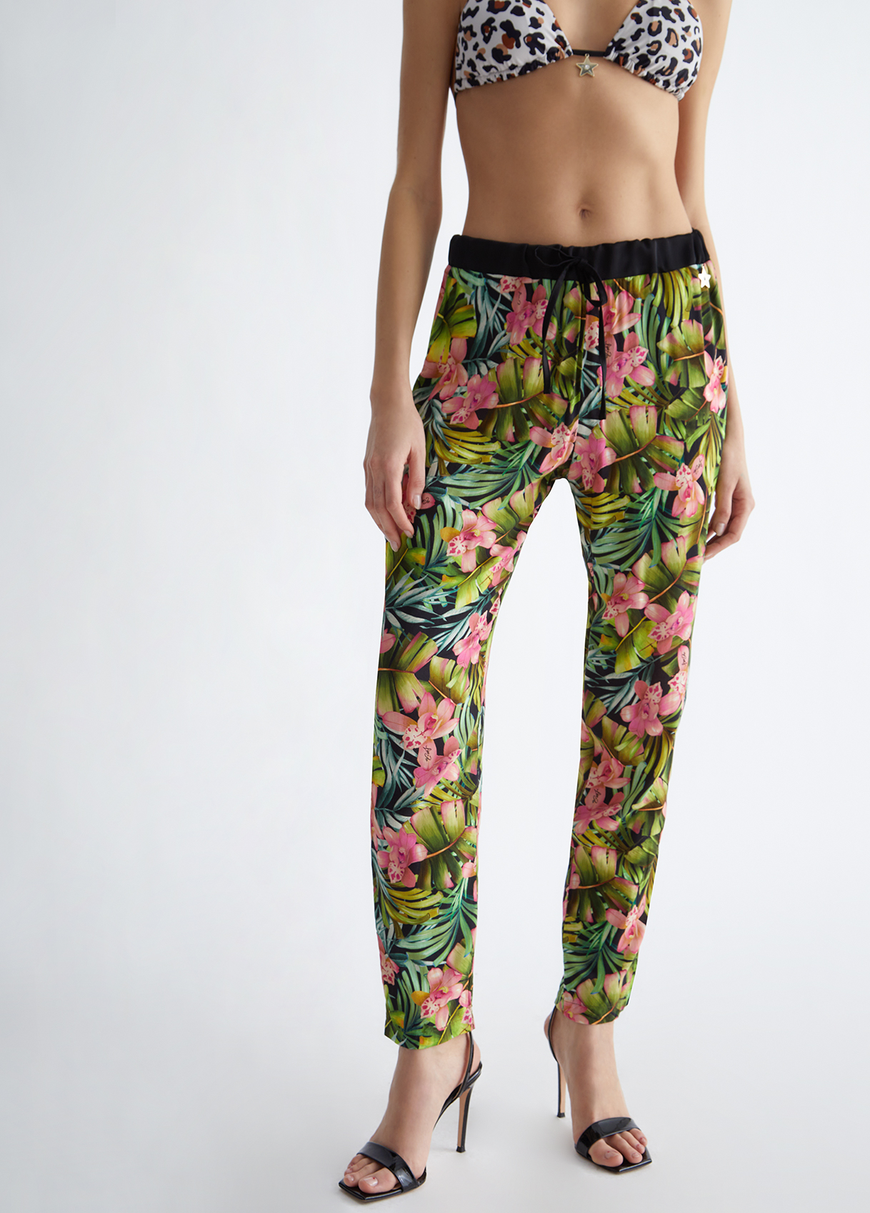 Liujo Pantalon À Fleurs