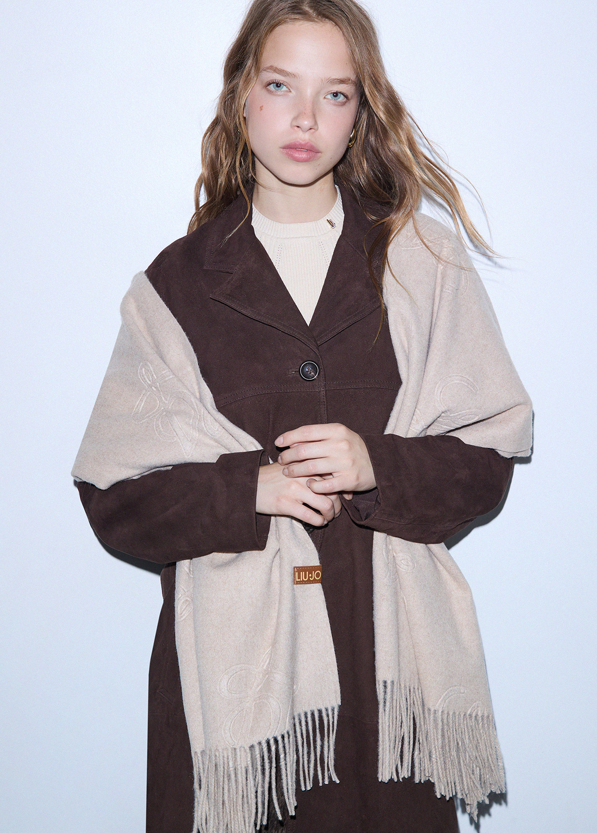 Liu Jo Stole With Monogram Logo