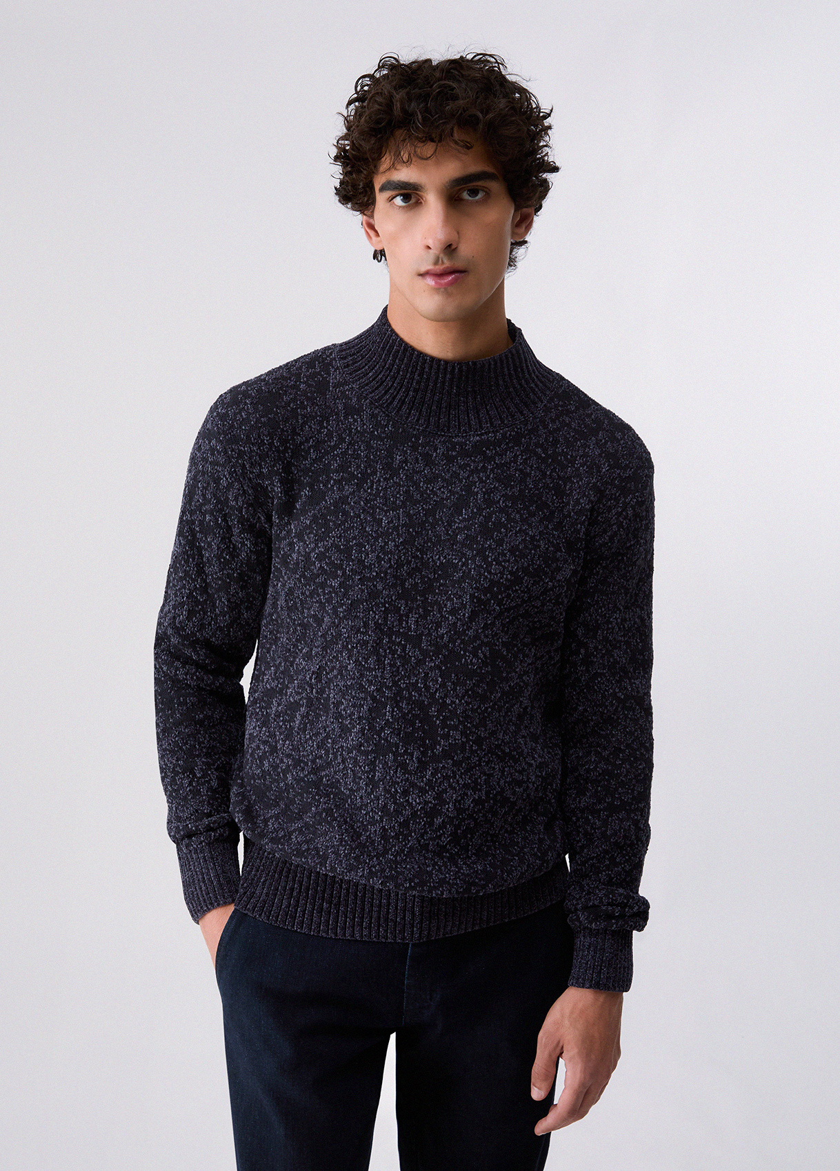 Liu Jo Pull Col Montant En Chenille Liu Jo Pull Col Montant En Chenille