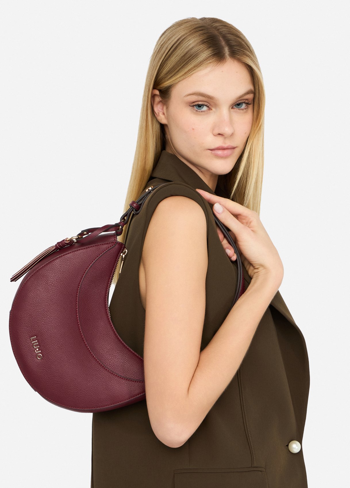 Liu Jo Sac Porté Épaule Format Moyen Avec Charm