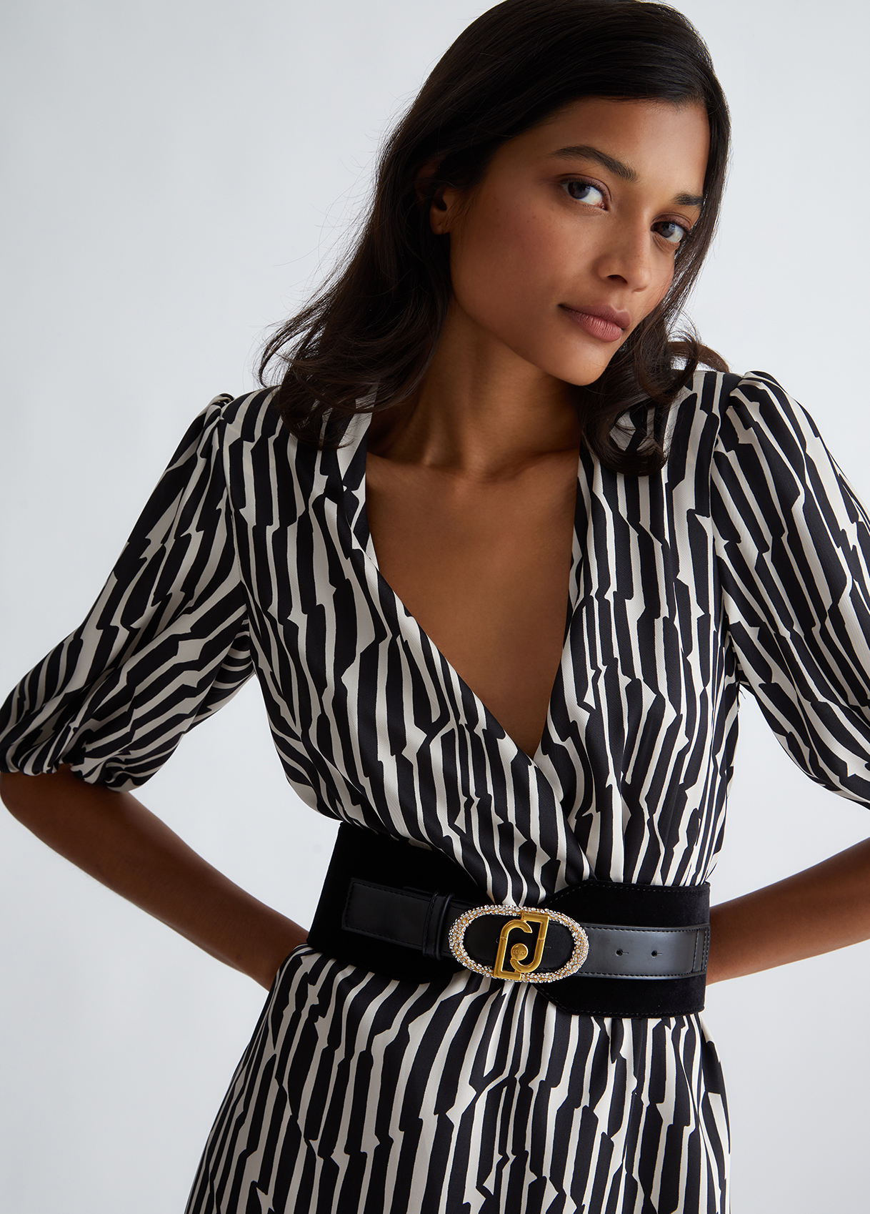 Liujo Ceinture Bustier En Velours