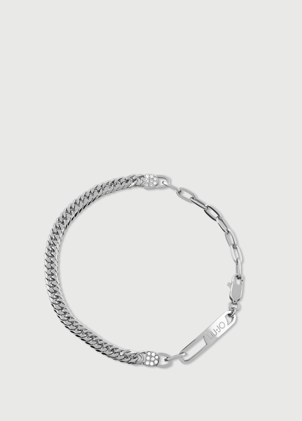 Liujo Bracelet Pour Homme En Acier