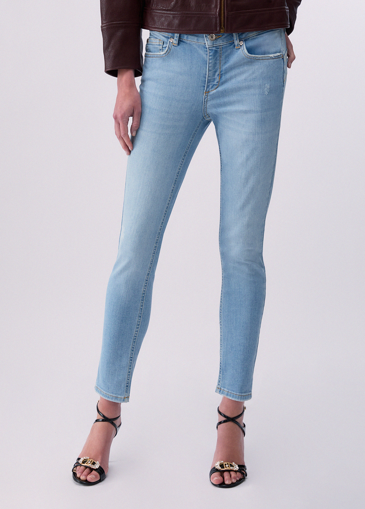 Liu Jo Cropped Skinny Jeans