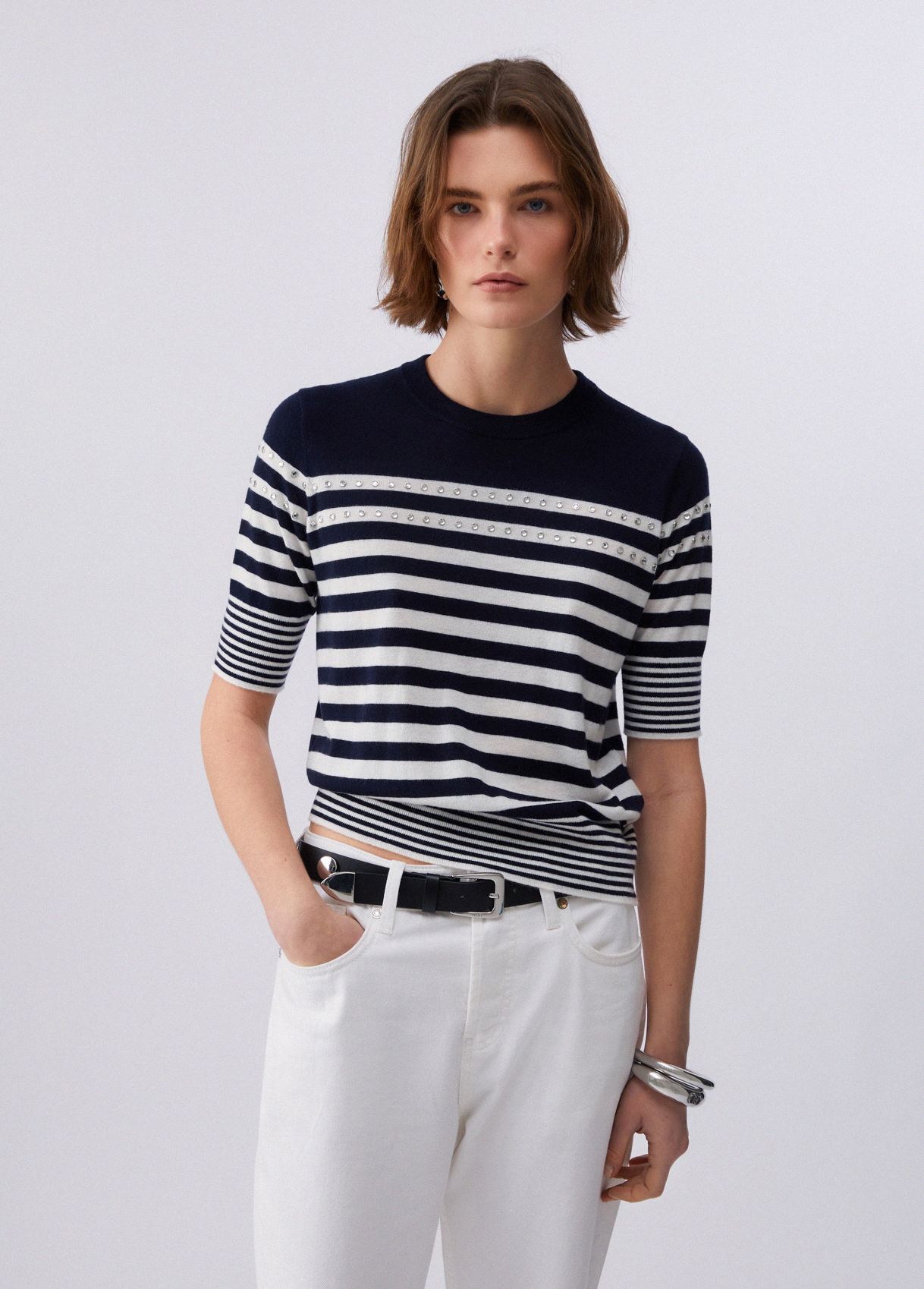 Liu Jo Striped Jumper