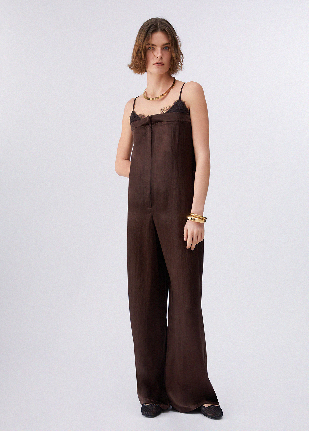 Liu Jo Smart Satin Jumpsuit