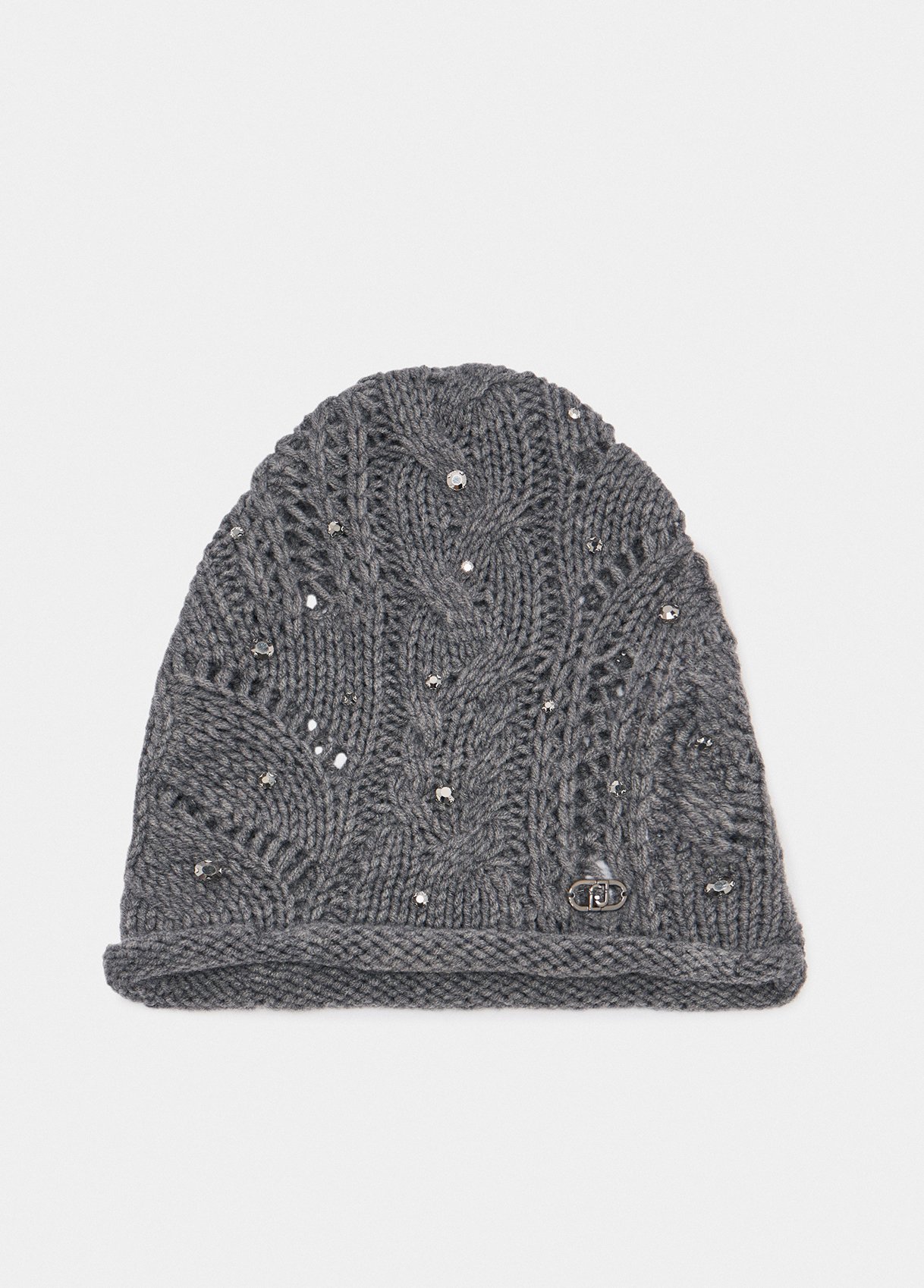 Liu Jo Bonnet En Mélange De Laine Avec Strass