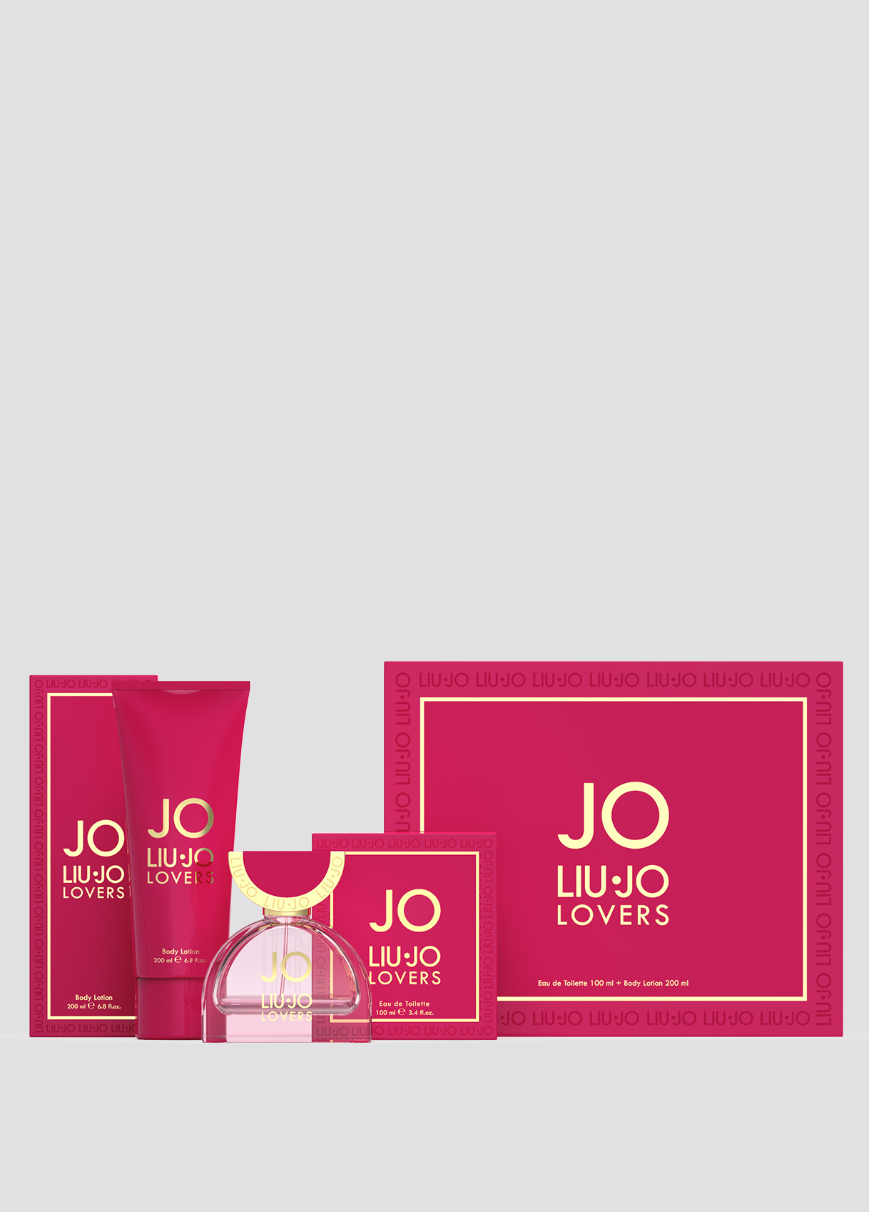 Liujo Coffret Cadeau Pour Femme - Liu Jo Lovers - Eau De Toilette Et Lotion Pour Le Corps
