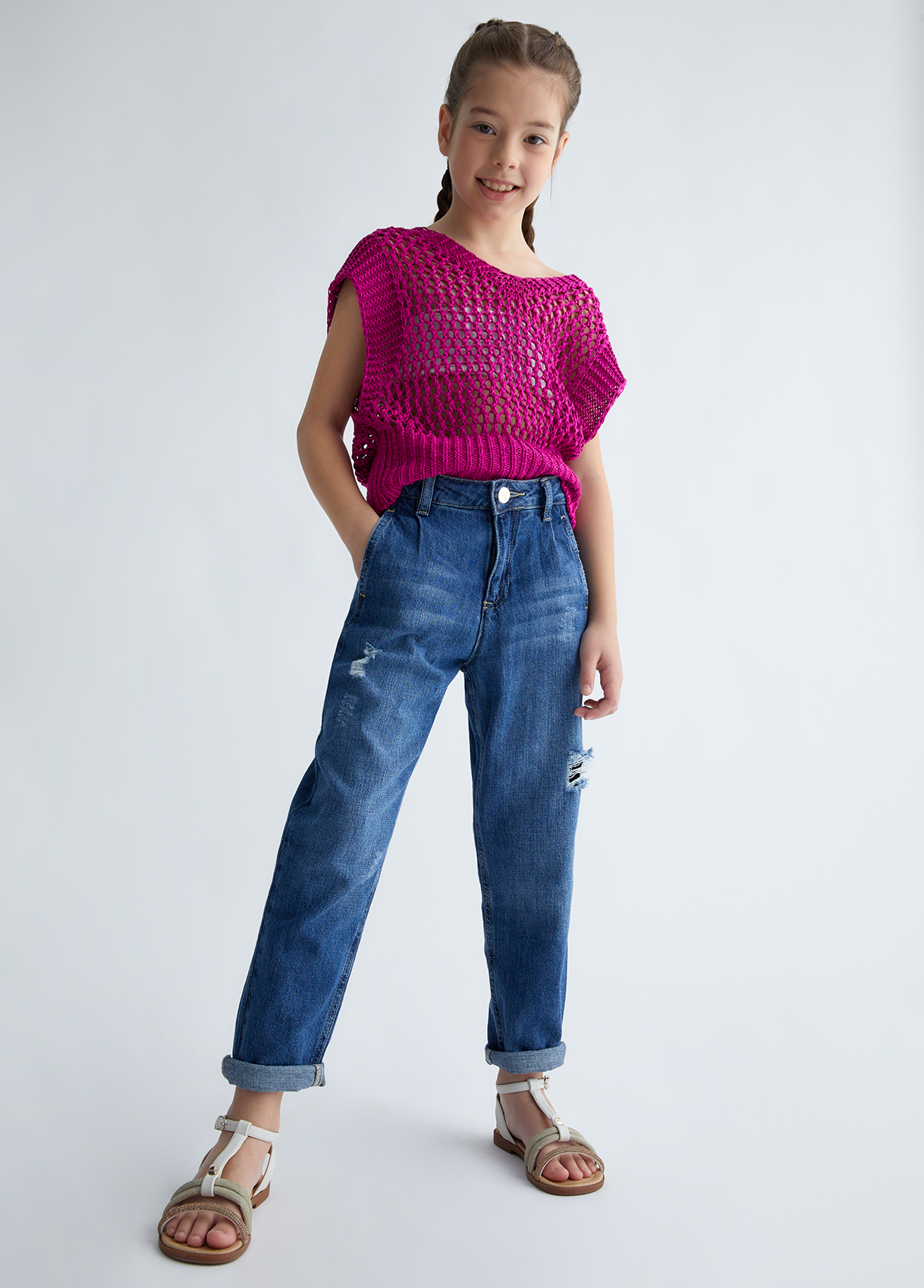 Liujo Jean En Denim De Coton