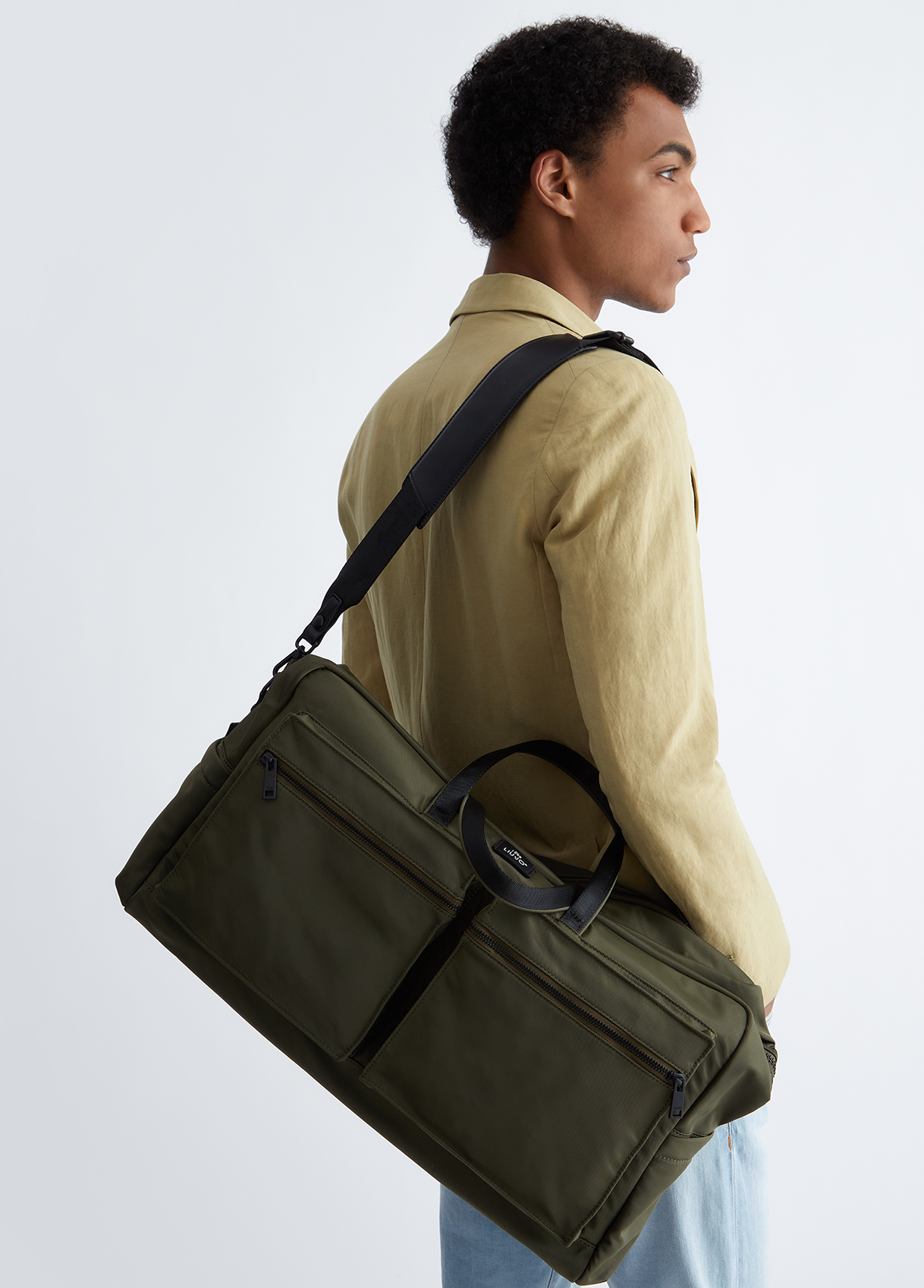 Liujo Sacoche Pour Homme En Nylon