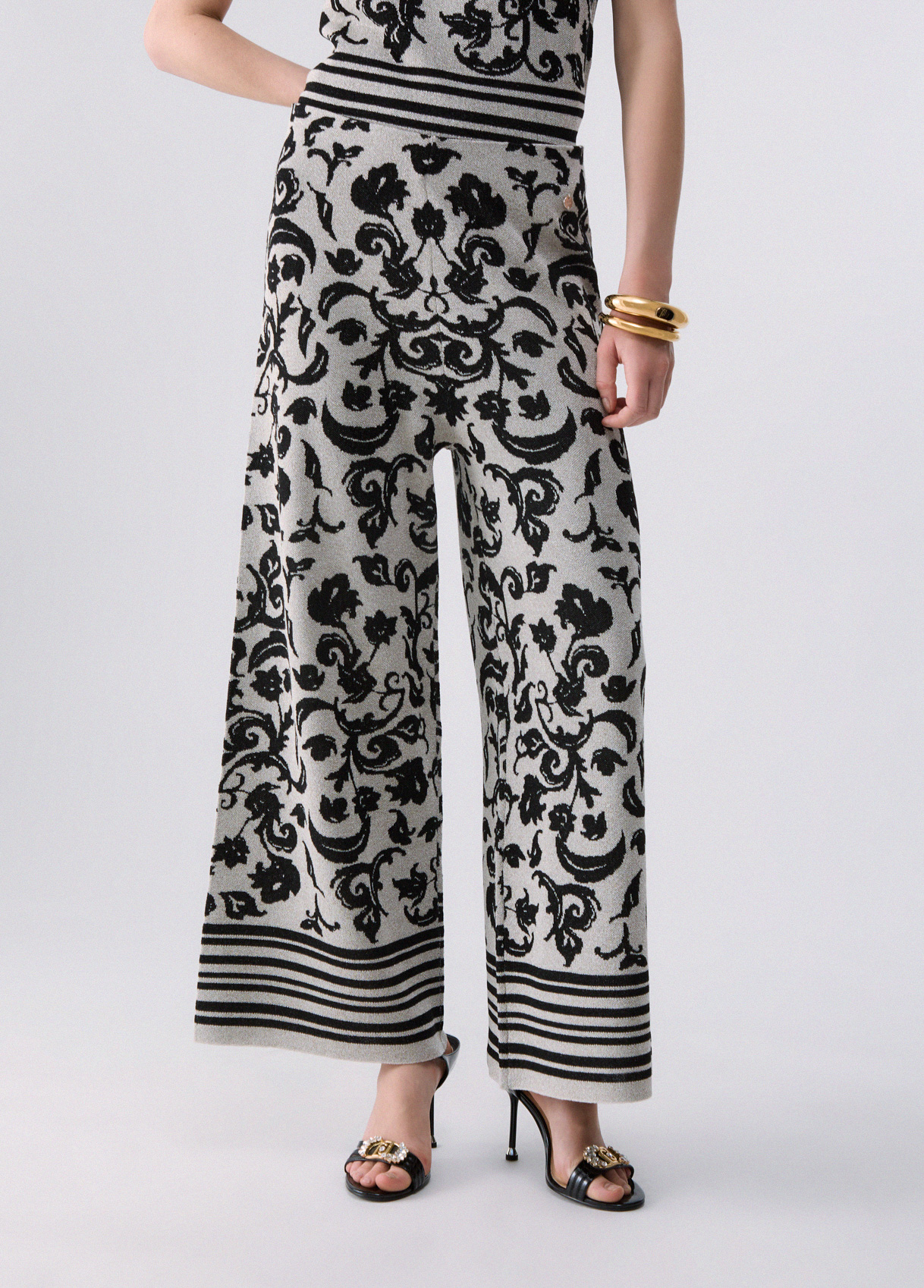 Liu Jo Jacquard Trousers