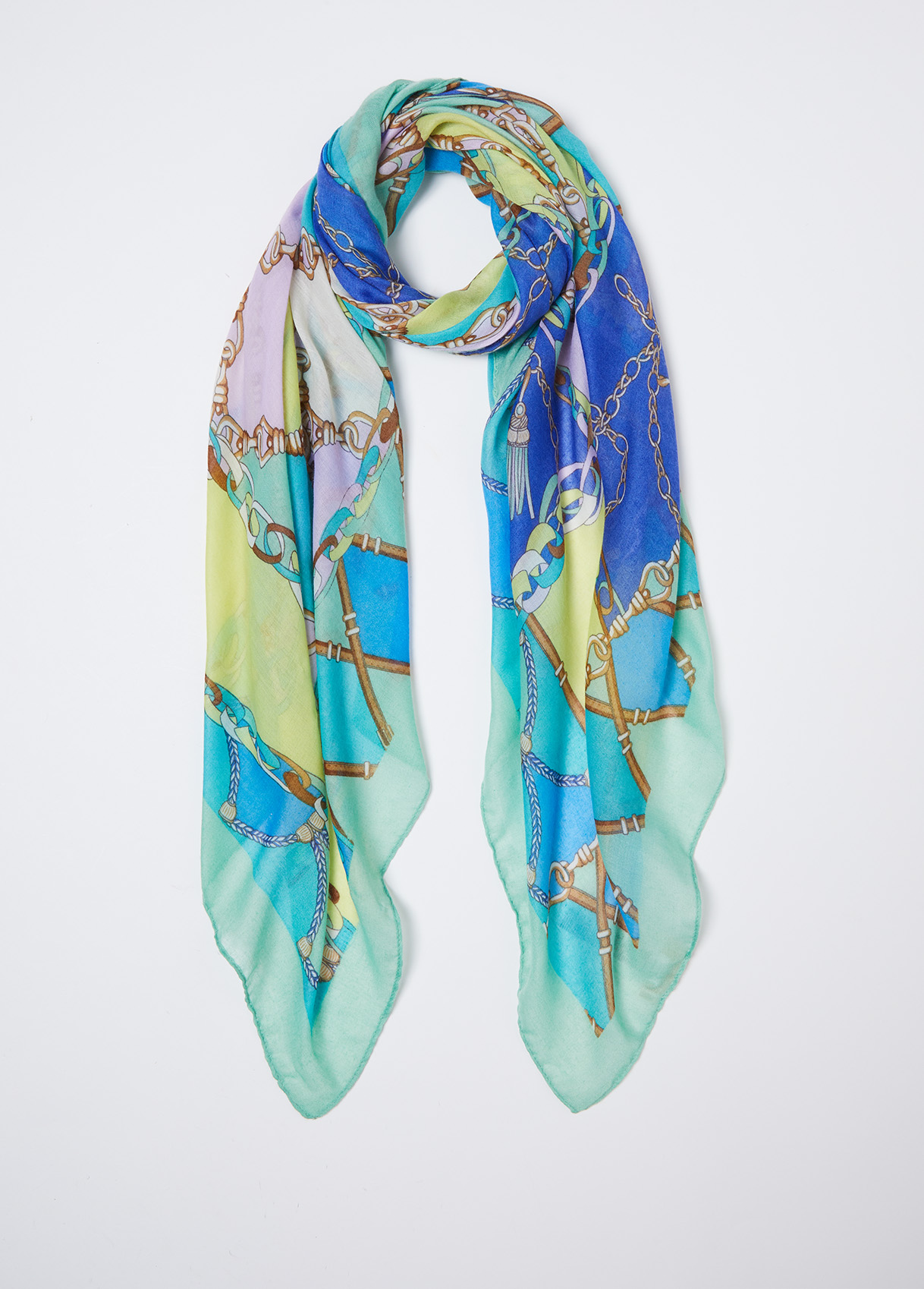 スカーフ LIU JO Woman Scarf Green 2A4004T0300 09K43 8054944307239-offer---