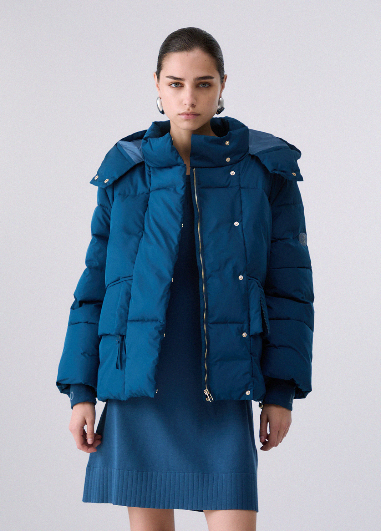 Liu Jo Oversized Jacket With Hood