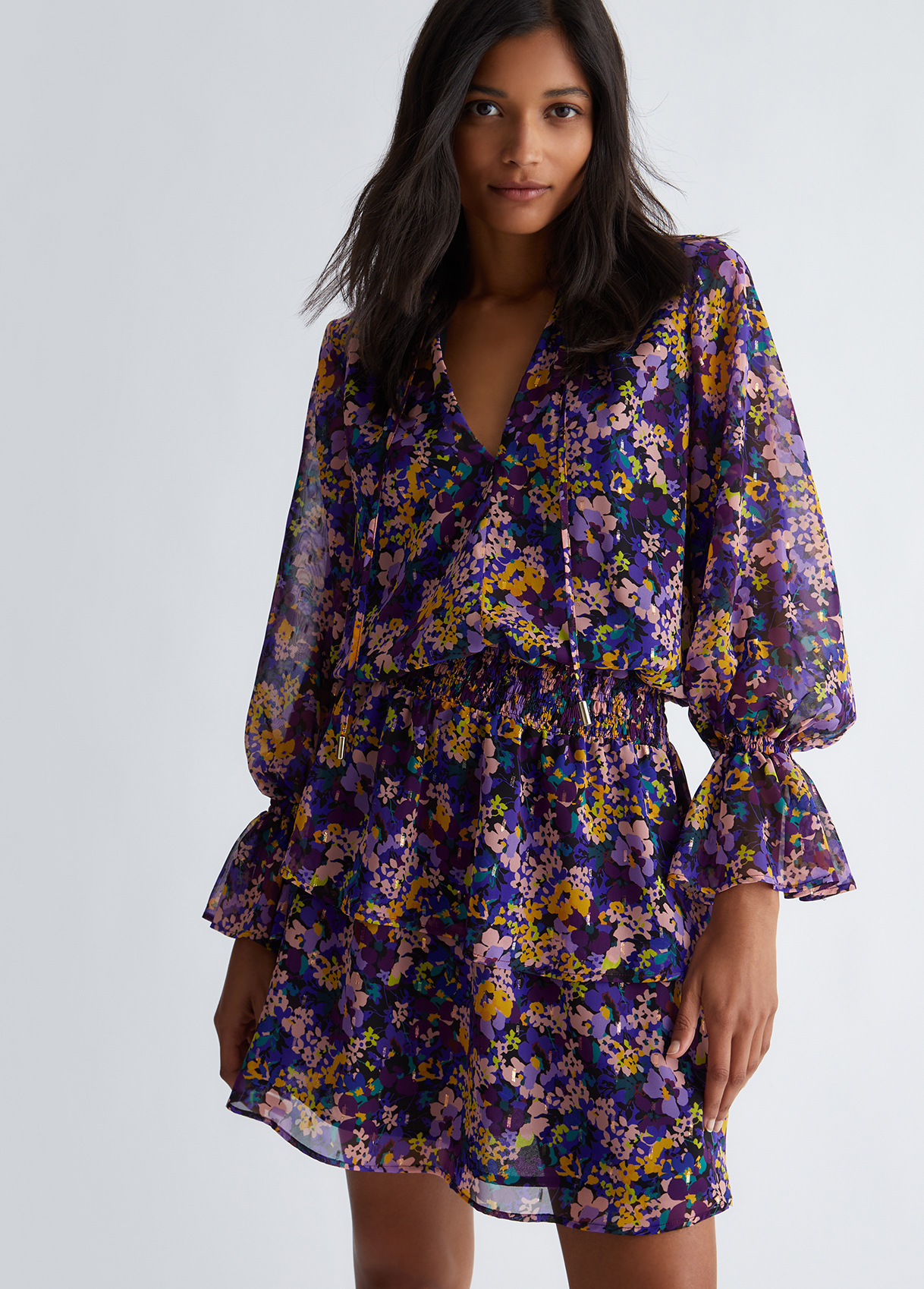 Liujo Robe De Cérémonie À Fleurs